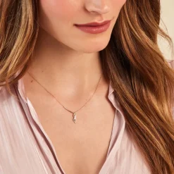 Collier Wynonna Or Jaune Diamant