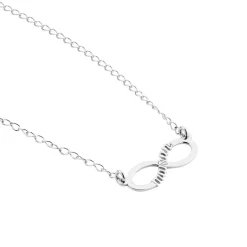Collier Xara Argent Blanc