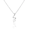 Collier Yedaz Argent Blanc Oxyde De Zirconium