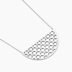 Collier Yelda Acier Blanc