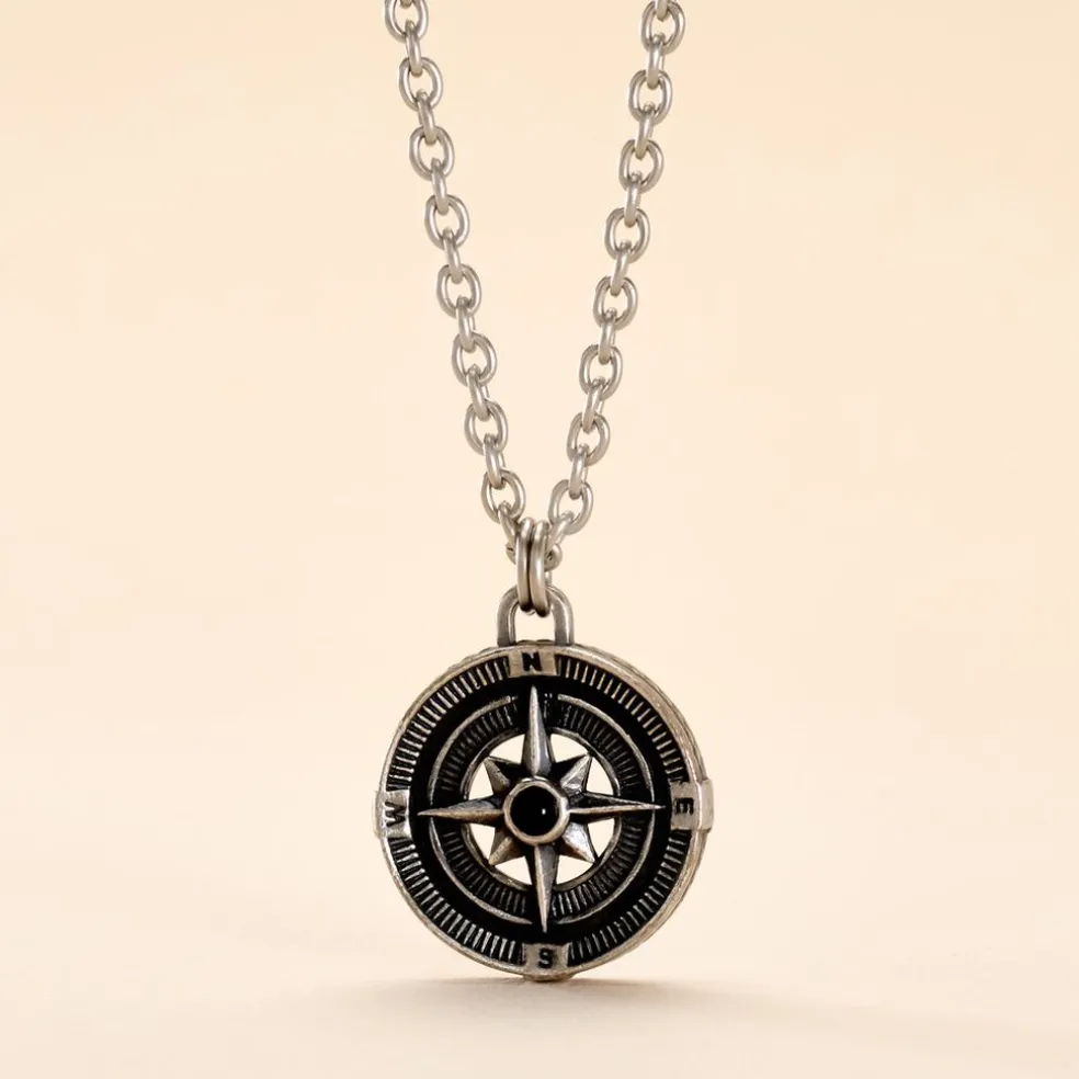 Collier Yoan Acier Blanc