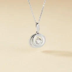 Collier Yoheved Argent Blanc Oxyde De Zirconium