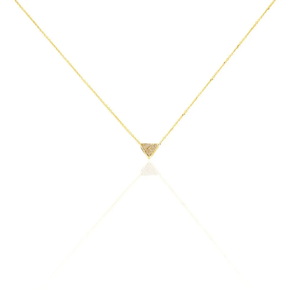 Collier Yora Or Jaune