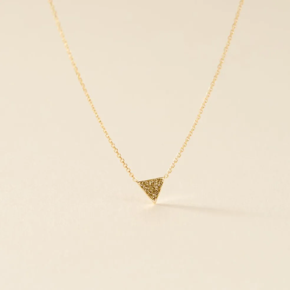 Collier Yora Or Jaune