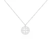 Collier Zelina Argent Blanc