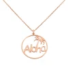 Collier Zofie Argent Rose