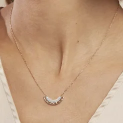 Collier Zoila Plaqué Or Jaune Oxyde De Zirconium