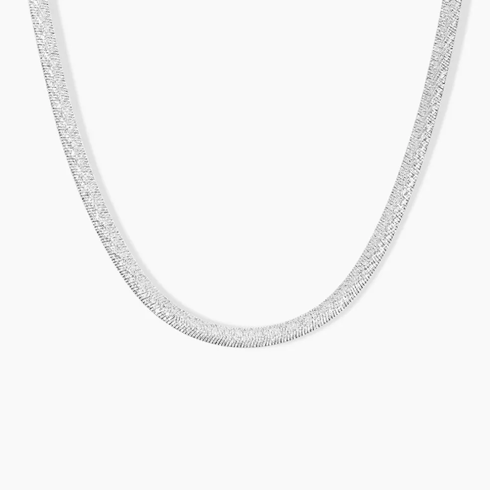 Collier Zoubeida Argent Blanc