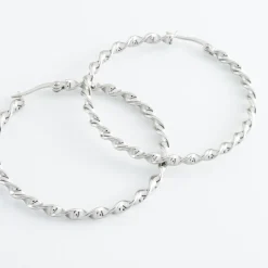 Creoles Acier Blanc Antonello