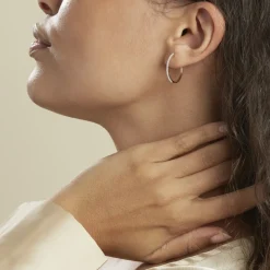 Creoles Or Jaune Aryanna Diamants