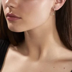 Creoles Plaqué Or Jenny Oxydes Etoiles