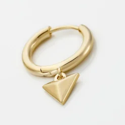 Créole Unitaire Basilio Plaqué Or Doré