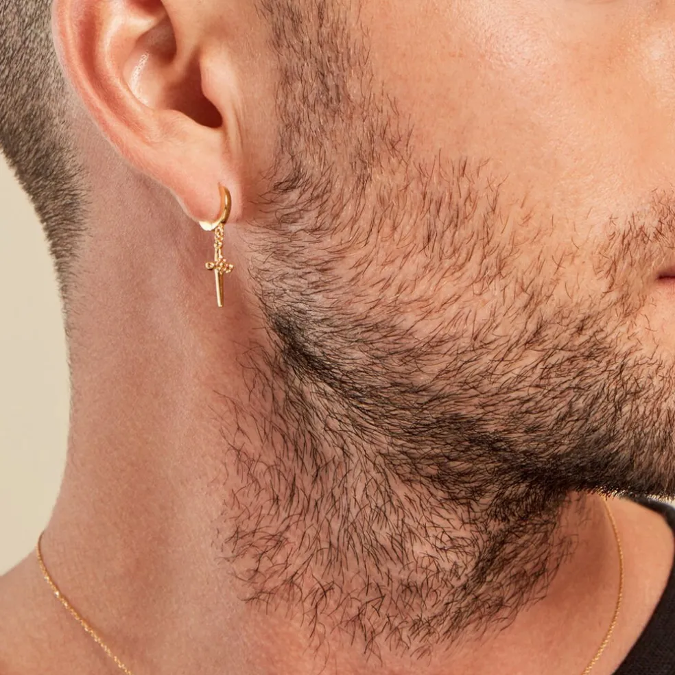 Créole Unitaire Harvey Plaqué Or Jaune