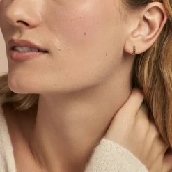 Créole Unitaire Paola Plaqué Or Jaune