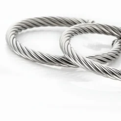 Créoles Acier Gris Pascau