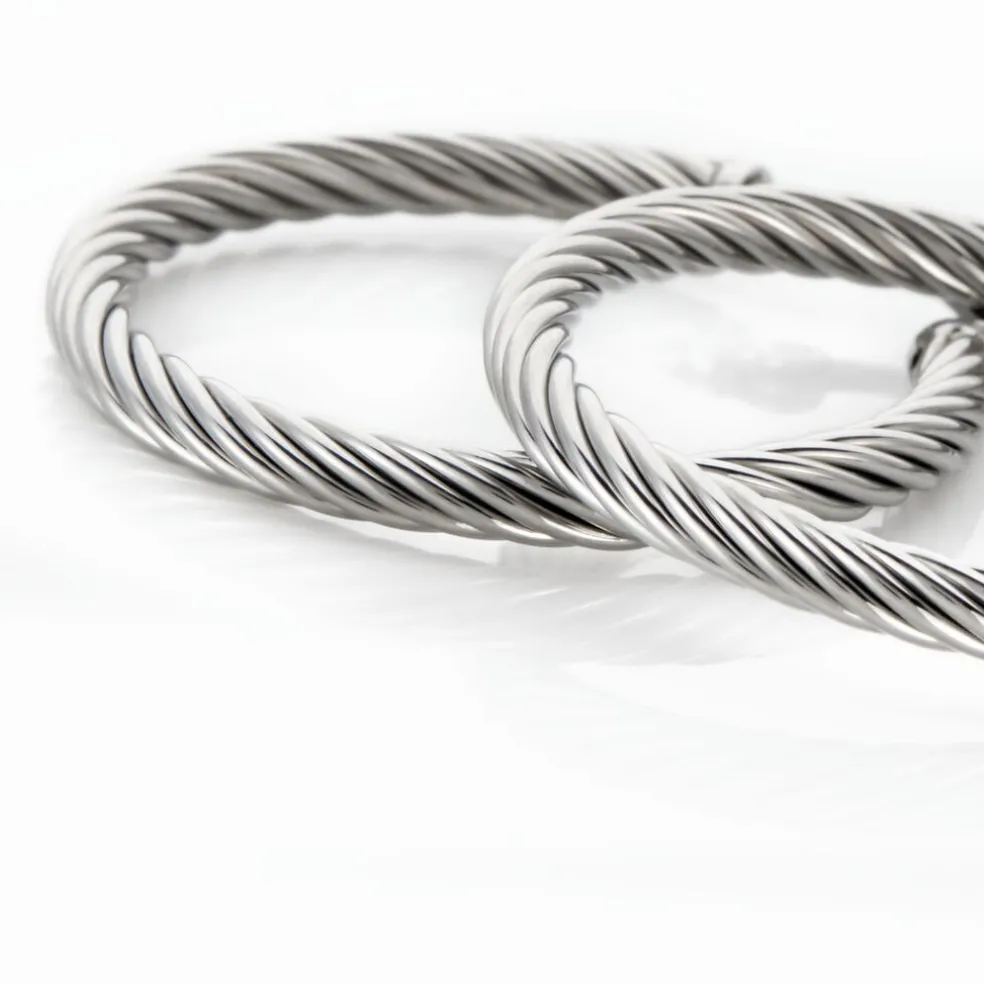 Créoles Acier Gris Pascau