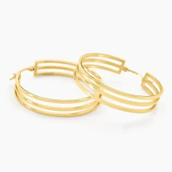 Créoles Adel Acier Jaune