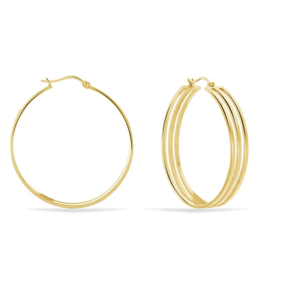 Créoles Adel Acier Jaune