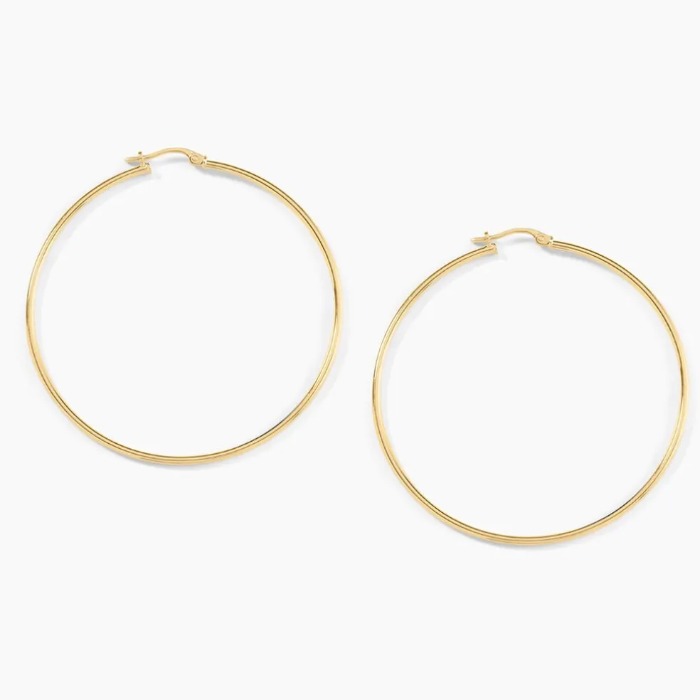 Créoles Agapanthe Or Jaune