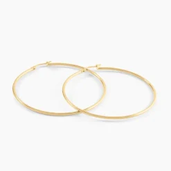 Créoles Agapanthe Or Jaune