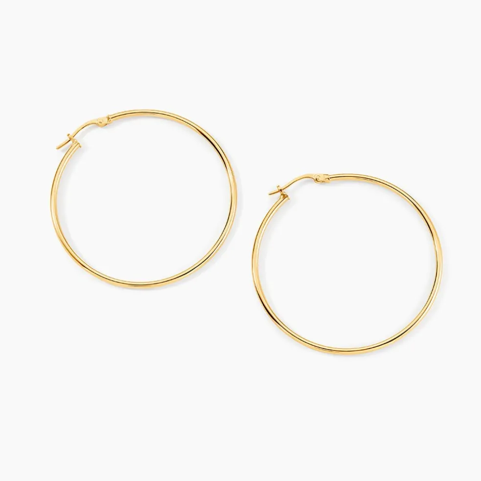 Créoles Agapanthe Or Jaune