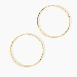 Créoles Aglavie Flexibles Or Jaune