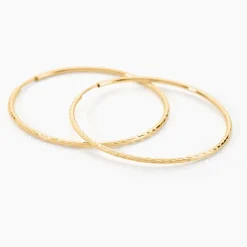 Créoles Aglavie Flexibles Or Jaune