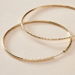 Créoles Aglavie Flexibles Or Jaune