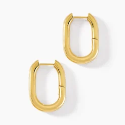 Créoles Anadia Acier Jaune