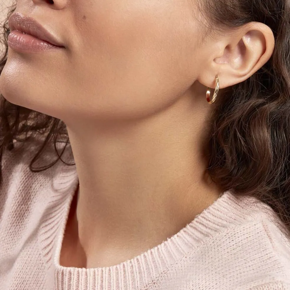 Créoles Ananas Or Jaune