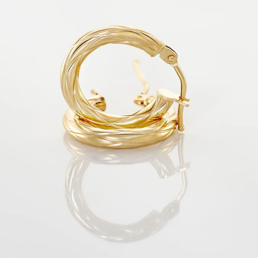 Créoles Anantha Or Jaune