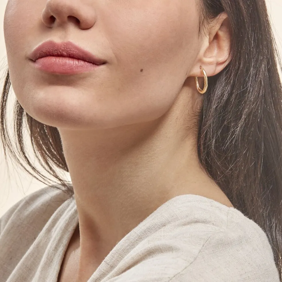 Créoles Anantha Or Jaune