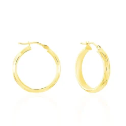 Créoles Antiope Or Jaune