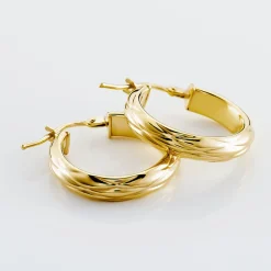 Créoles Antiope Or Jaune