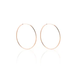 Créoles Argent Rose Olympia