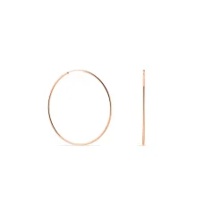 Créoles Argent Rose Olympia