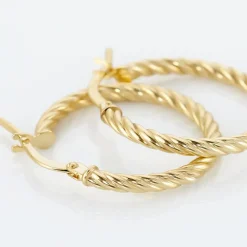 Créoles Bartimee Or Jaune