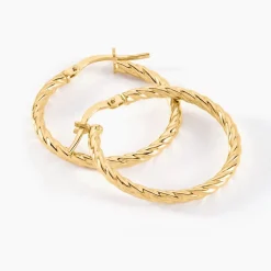 Créoles Bartimee Or Jaune