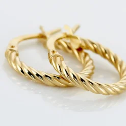 Créoles Bartimee Or Jaune