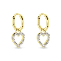 Créoles Belitana Or Jaune Diamant