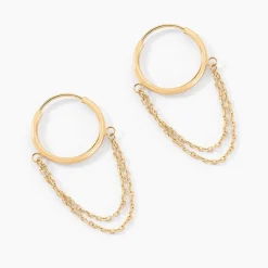 Créoles Calogero Or Jaune