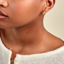 Créoles Clematine Or Jaune