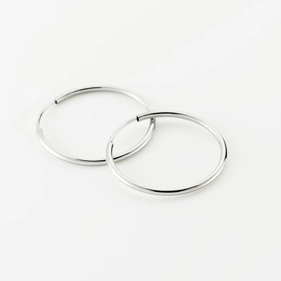 Créoles Dominae Flexible Or Blanc