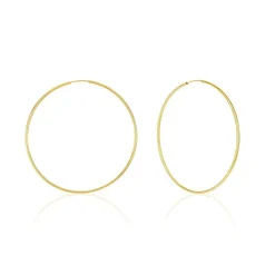 Créoles Dominae Flexible Or Jaune