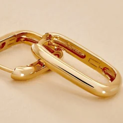 Créoles Githa Plaqué Or Jaune