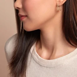 Créoles Golden Acanty Or Jaune