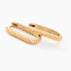 Créoles Hari Plaqué Or Jaune