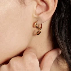 Créoles Helmine Or Jaune