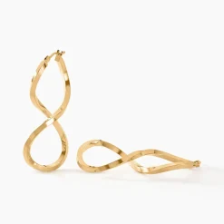 Créoles Helmine Or Jaune