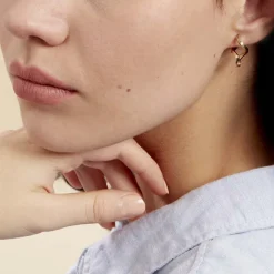 Créoles Helmine Or Jaune